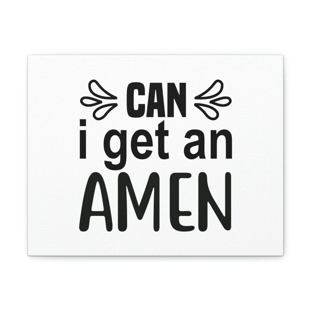 Scripture Walls Can I Get An Amen Revelation 22:20 Christian Wall Art Bible